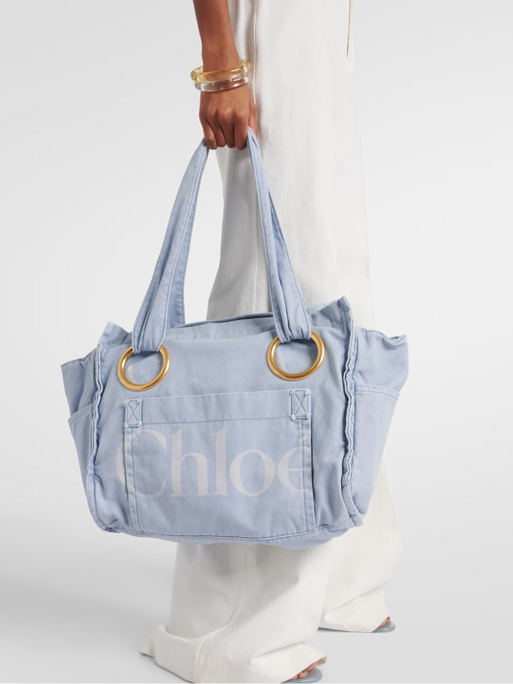 ✨ CHLOÉ Plage logo tote bag $ 1,150 - Picture 2 of 10